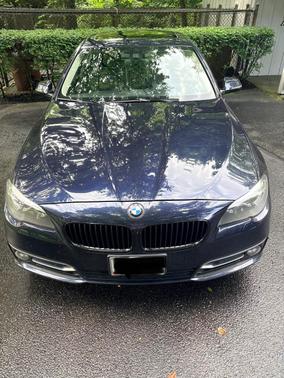 Blue 2016 BMW 528 i xDrive