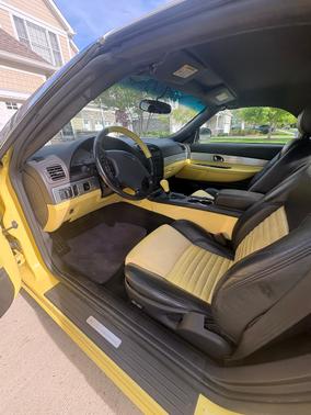 Yellow 2002 Ford Thunderbird Premium