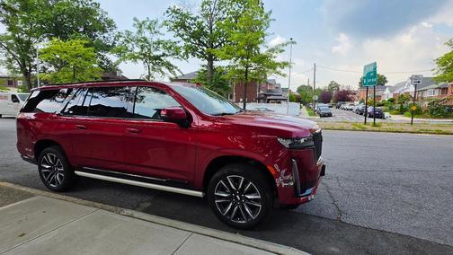 Red 2024 Cadillac Escalade ESV Sport Platinum