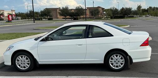 White 2004 Honda Civic LX