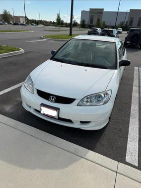 White 2004 Honda Civic LX