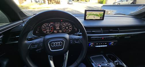 White 2019 Audi Q7 55 Prestige