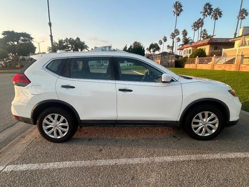 White 2017 Nissan Rogue S