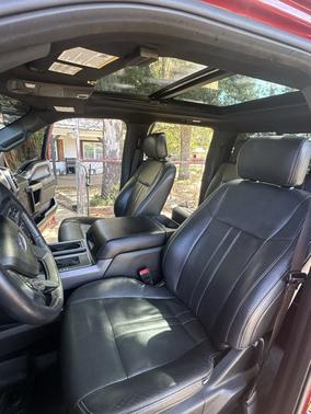 Red 2018 Ford F-150 XLT