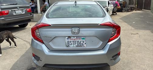 Silver 2017 Honda Civic EX-T
