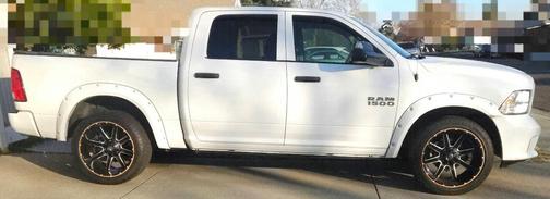 White 2017 RAM 1500 Tradesman