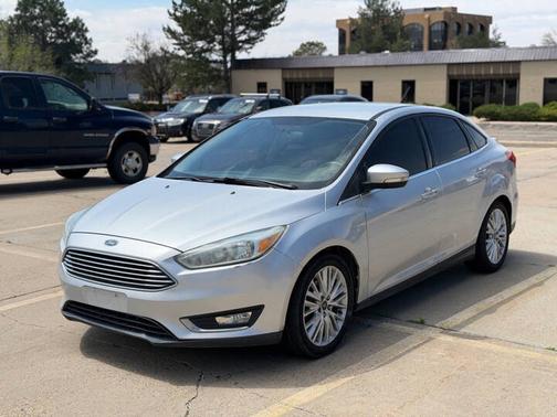 Gray 2015 Ford Focus Titanium