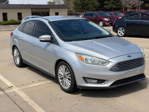 Gray 2015 Ford Focus Titanium