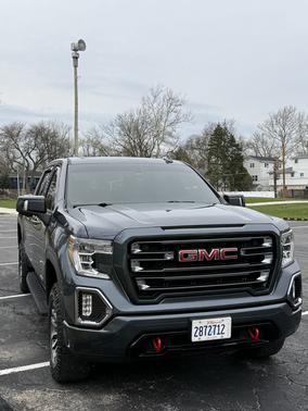 Blue 2021 GMC Sierra 1500 AT4