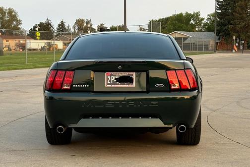 Green 2001 Ford Mustang Bullitt
