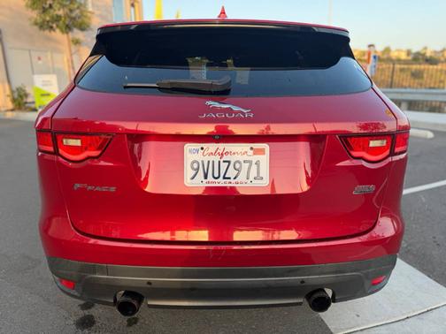 Red 2018 Jaguar F-PACE 25t R-Sport