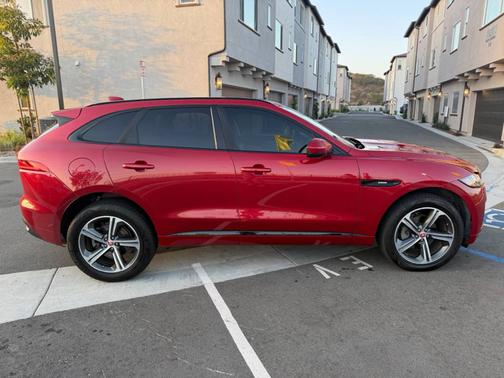 Red 2018 Jaguar F-PACE 25t R-Sport