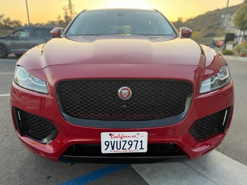 Red 2018 Jaguar F-PACE 25t R-Sport