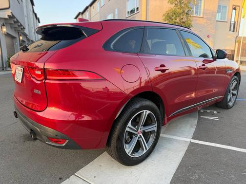Red 2018 Jaguar F-PACE 25t R-Sport