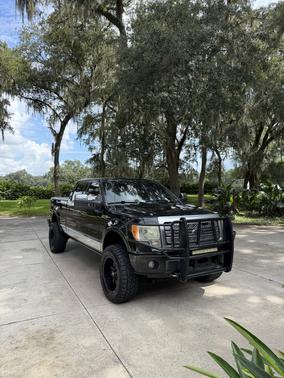 Black 2013 Ford F-150 Platinum