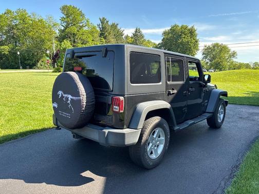 Black 2017 Jeep Wrangler Unlimited Sport
