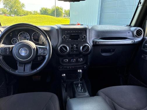 Black 2017 Jeep Wrangler Unlimited Sport