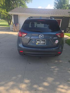 Blue 2015 Mazda CX-5 Touring