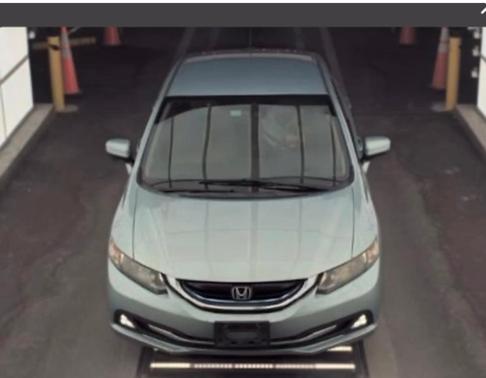 Silver 2015 Honda Civic Hybrid Base