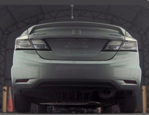Silver 2015 Honda Civic Hybrid Base