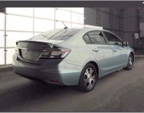 Silver 2015 Honda Civic Hybrid Base