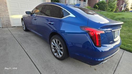 Blue 2023 Cadillac CT5 Premium Luxury