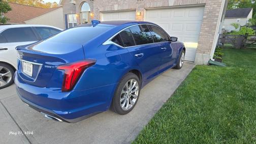 Blue 2023 Cadillac CT5 Premium Luxury