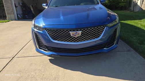 Blue 2023 Cadillac CT5 Premium Luxury