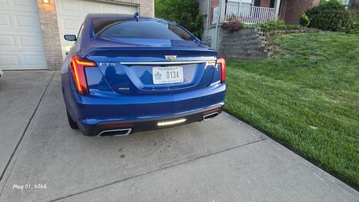 Blue 2023 Cadillac CT5 Premium Luxury