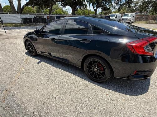 Black 2016 Honda Civic EX-T