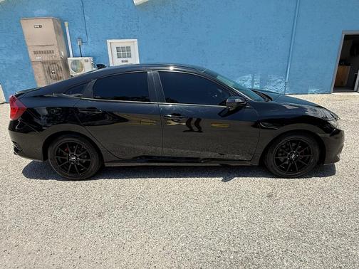 Black 2016 Honda Civic EX-T