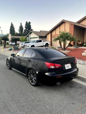 Black 2008 Lexus IS-F Base