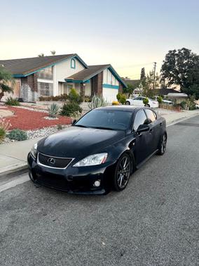 Black 2008 Lexus IS-F Base
