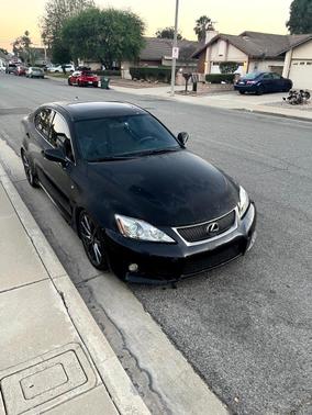Black 2008 Lexus IS-F Base