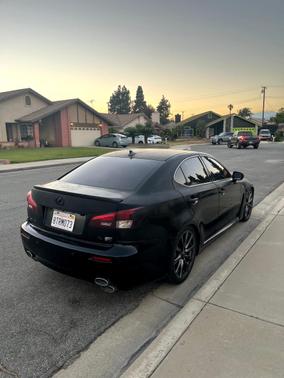 Black 2008 Lexus IS-F Base
