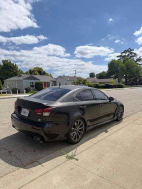 Black 2008 Lexus IS-F Base