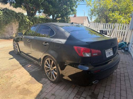 Black 2008 Lexus IS-F Base