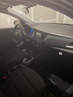Blue 2022 Hyundai Accent SE