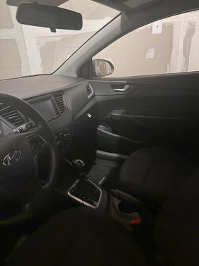 Blue 2022 Hyundai Accent SE