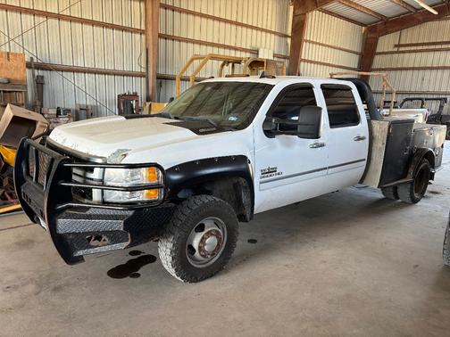White 2013 Chevrolet Silverado 3500 LT
