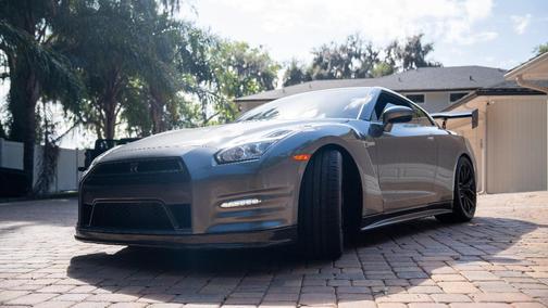 Silver 2016 Nissan GT-R Black Edition