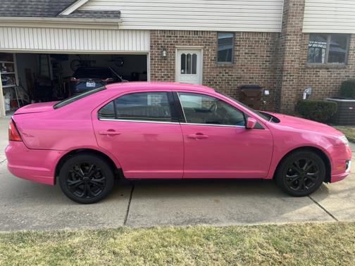 Pink 2010 Ford Fusion SEL