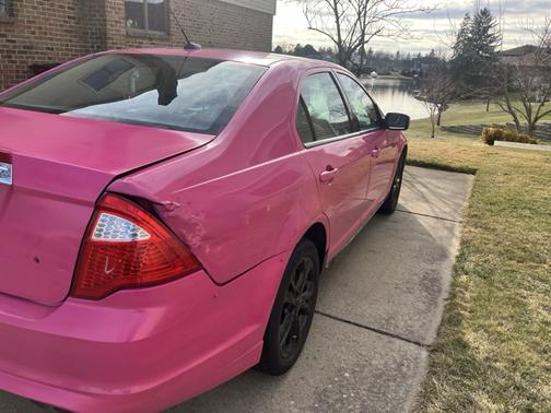 Pink 2010 Ford Fusion SEL