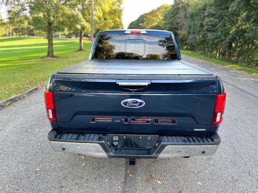 Blue 2020 Ford F-150 Lariat