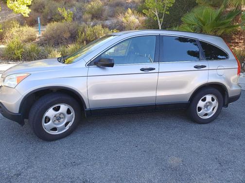 Silver 2008 Honda CR-V LX