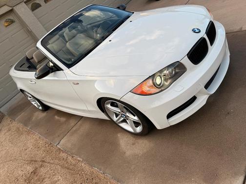 White 2008 BMW 135 i
