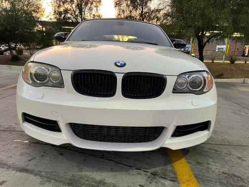 White 2008 BMW 135 i