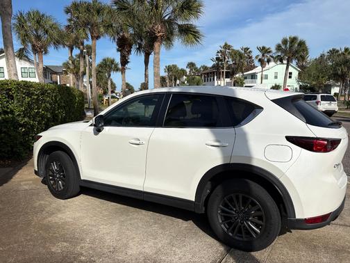 White 2020 Mazda CX-5 Touring