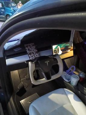 Blue 2023 Tesla Model Y Long Range