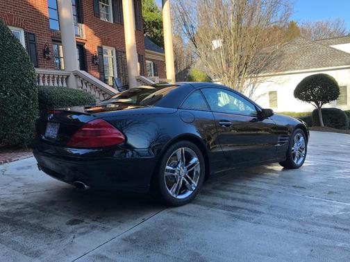 Black 2006 Mercedes-Benz SL-Class SL500 Roadster